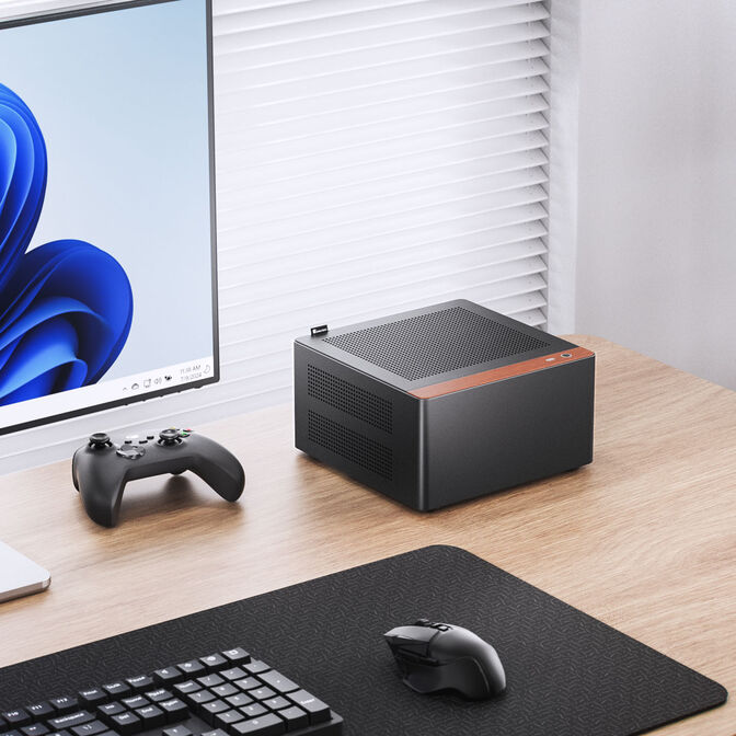 Caja Mini-ITX Jonsbo NV10 Negro image number 1