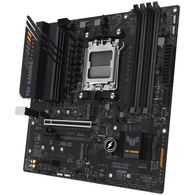 ASUS TUF GAMING A620M-PLUS AMD A620 Z&oacute;calo AM5 micro ATX image number 4