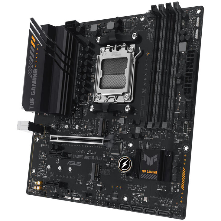 ASUS TUF GAMING A620M-PLUS AMD A620 Zócalo AM5 micro ATX image number 4