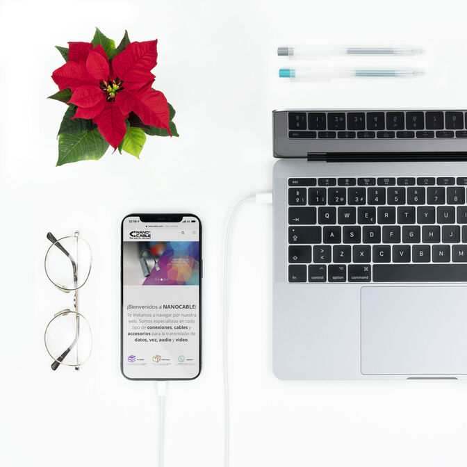 Cable Lightning NanoCable Lightning para USB-C 2 M image number 4