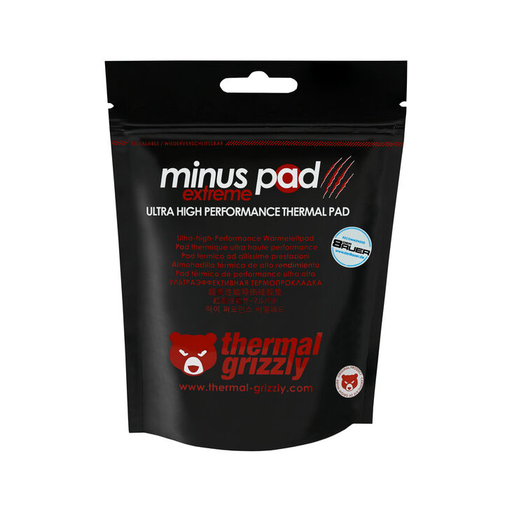 Thermal Pad Thermal Grizzly Minus Pad Extreme 100 x 100 x 3.0 mm image number 2