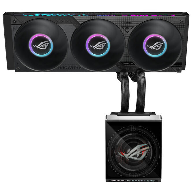 Refrigeraci&oacute;n Liquida CPU ASUS ROG STRIX SLC IV LCD 360mm ARGB Negro image number 0