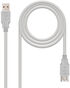 Cable USB 2.0 Nanocable USB-A M/F 1 M Bege image number null