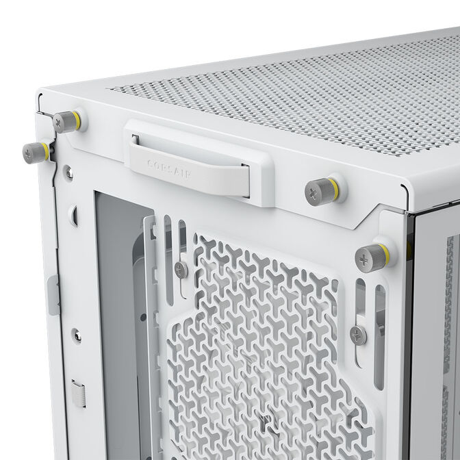 Torre E-ATX Corsair 4000D RS Wood White Oak Cristal Templado image number 11