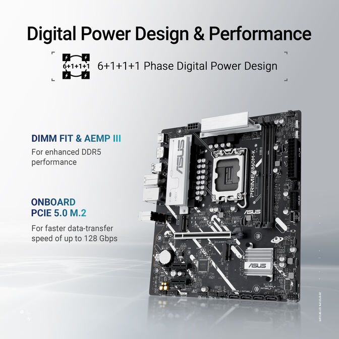Placa Base Asus PRIME B860M-K image number 9
