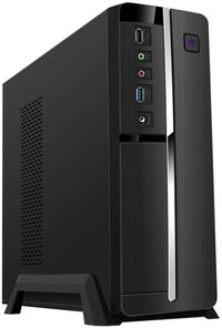 Caja Mini-ITX Tooq C/Fuente Alimentación 500W Negro