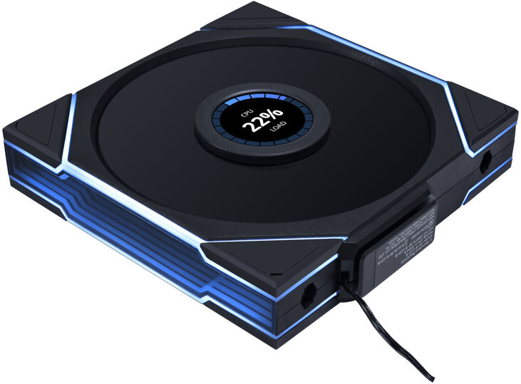 Ventilador Lian Li UNI FAN TL140 LCD Wireless RGB PWM Negro 140mm image number 0