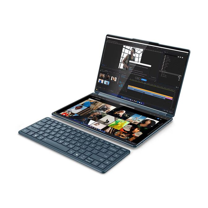 Port&aacute;til Lenovo Yoga Book 9i 14IAH10-058 2x14" Ultra 7 255H 32GB 1TB 2.8K OLED Touch 120Hz W11 +Rato+Stand+Earbuds+Sleeve image number 3