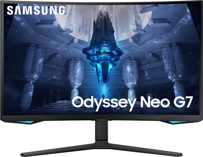 Monitor Curvo Samsung Odyssey NEO G7 32" G75NB Mini LED 4K 165Hz 1ms FreeSync Premium Pro image number 0