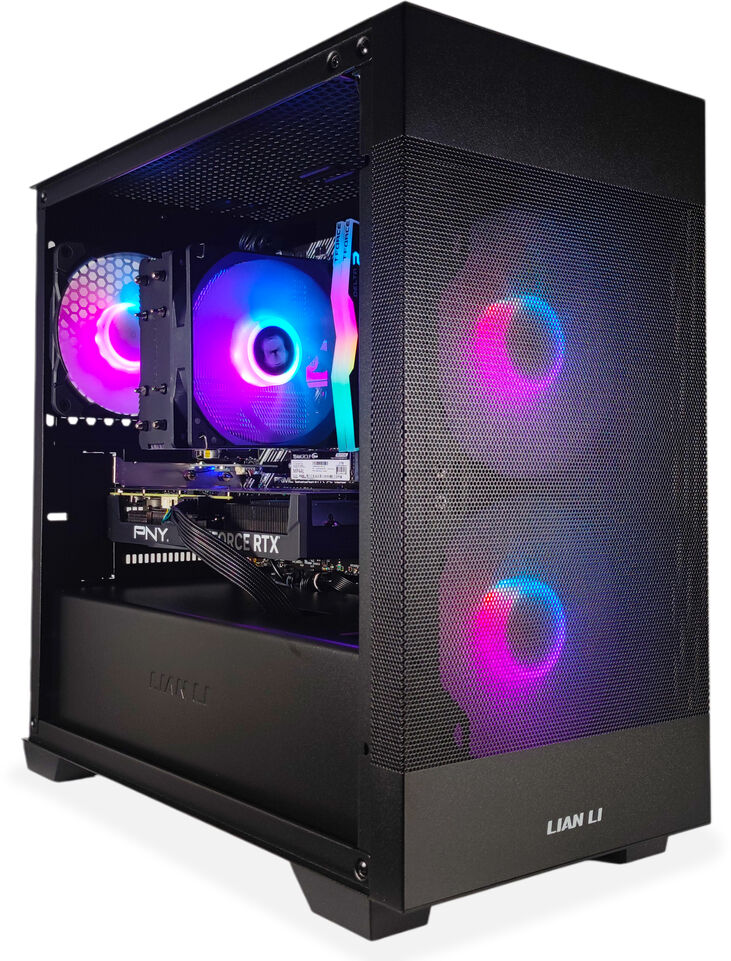 Ordenador AURA Gamer-PC Ryzen 7 5700X 32GB DDR4 1TB RTX 4060 Ti WiFi W11 image number 1