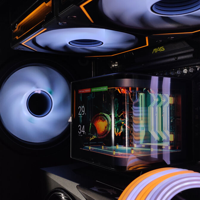 Ordenador King Mod Gamer-PC Ryzen 7 9800X3D 64GB DDR5 2TB RTX 5090 WiFi W11 image number 10