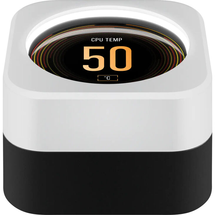 Upgrade Kit Refrigeraci&oacute;n L&iacute;quida CPU Corsair Display LCD iCUE ELITE Blanco image number 1