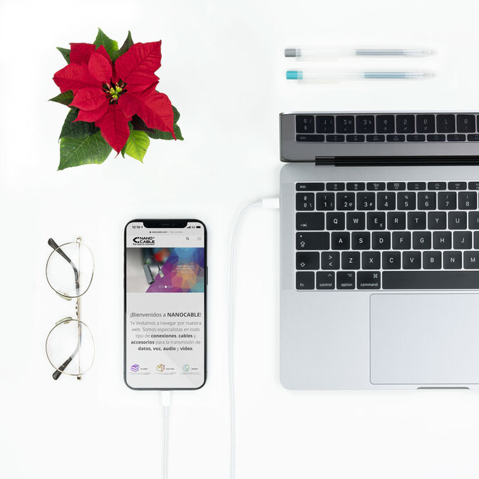 Cable Lightning NanoCable Lightning para USB-C 1 M image number 4