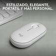 Rat&oacute;n Logitech Pebble 2 M350s Bluetooth Blanco image number null