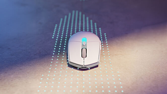 Rat&oacute;n Logitech G305 X Superlight 44000DPI Lightspeed Wireless/Bluetooth Blanco image number 1