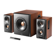 Altavoces Edifier S360DB Hi-Res 2.1 Bluetooth 5.1 150W RMS Marrones image number null