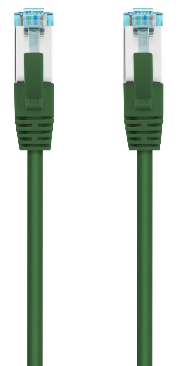 Cable de Red NanoCable RJ45 LSZH CAT.7 600MHZ SFTP AWG26 25 CM Verde image number 1