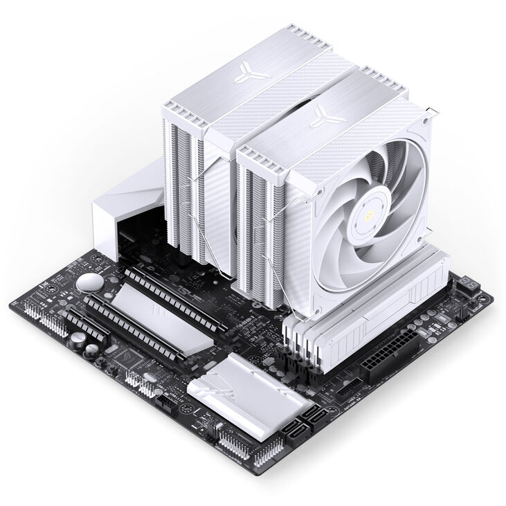 Ventilador CPU Jonsbo HX6280 Blanco - 130mm image number 11