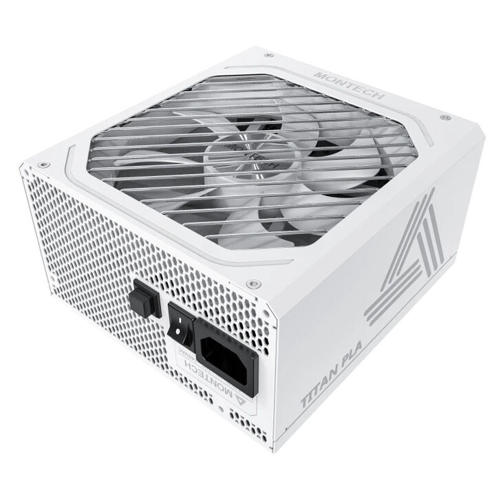 Fuente Montech Titan PLA 850W 80 Plus Platinum PCIE5 (Cybenetics Platinum) image number 1