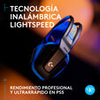 Auriculares Logitech G535 Lightspeed Wireless Negro/Azul image number null