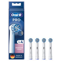 Recambios para Cepillo de Dientes El&eacute;ctrico Oral-B Pro Sensitive Clean Pack 4 Unidades