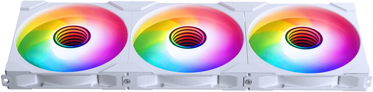 Ventilador Phanteks M25 Gen2 140mm PWM Reversed Airflow D-RGB Blanco image number 6