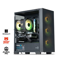 Ordenador AURA Gamer-PC Ryzen 5 7500F 32GB DDR5 1TB RTX 5060 WiFi W11 V2