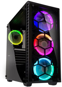 Caja E-ATX Kolink Observatory RGB Vidrio Templado Negro