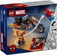 LEGO Marvel: Spider-Man contra la Moto de Ghost Rider, 72 Piezas (76335) image number null
