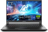 GIGABYTE AORUS AZG-65PT665SH Intel® Core™ i9 i9-13980HX Portátil 43,9 cm (17.3") Quad HD 32 GB DDR5-SDRAM 2 TB SSD NVIDIA GeForce RTX 4090 Wi-Fi 6E (802.11ax) Windows 11 Home Portugués Negro