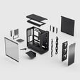 Torre E-ATX Fractal Design Summit Blackout TG Light Tint image number null
