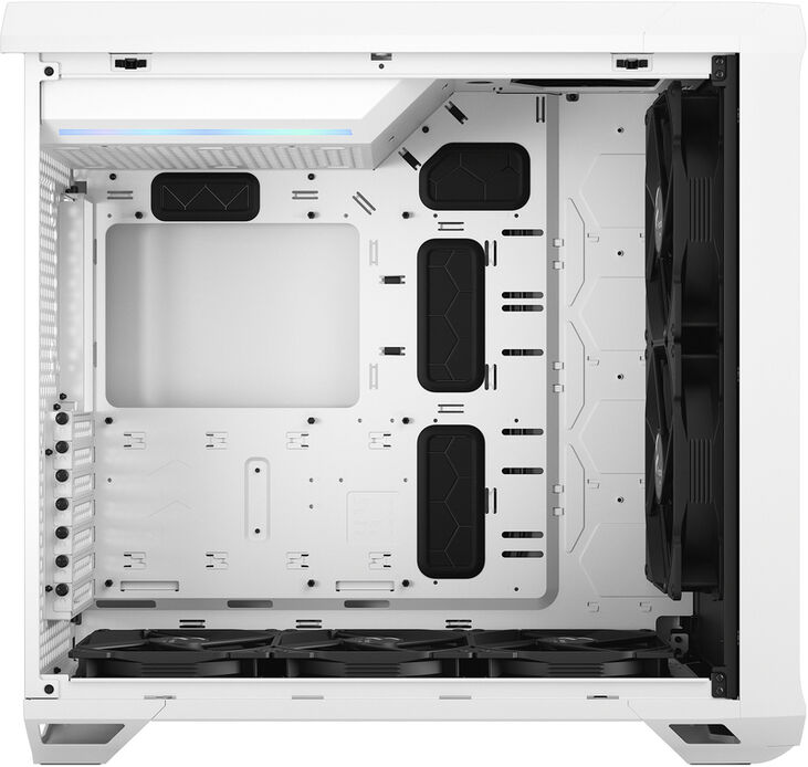 Torre E-ATX Fractal Design Torrent White Tempered Glass image number 11