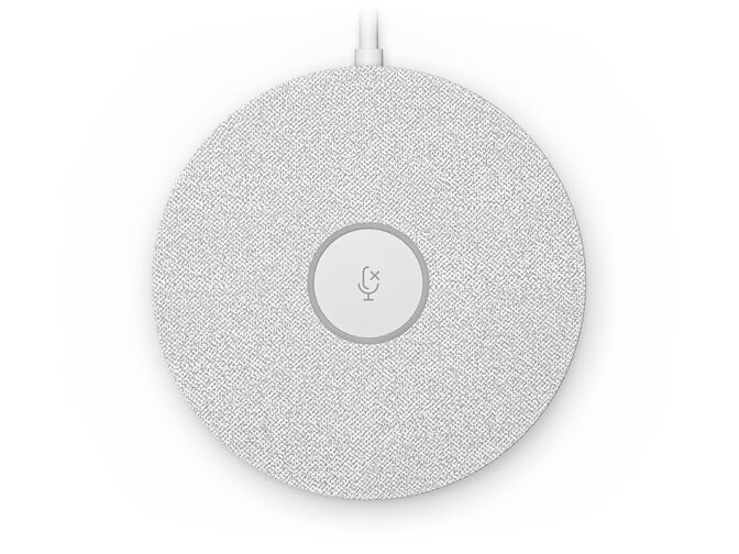 Microfone Logitech Rally Mic Pod Branco image number 1