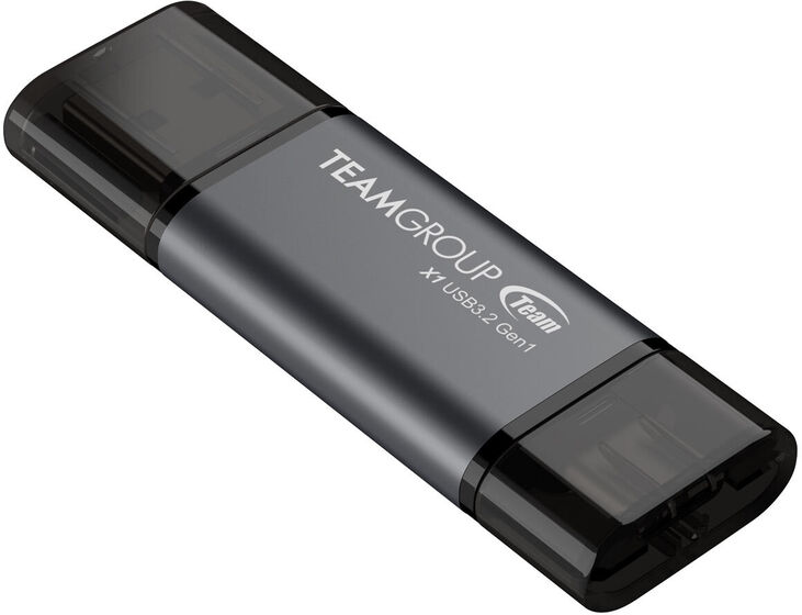Pen Team Group X1 64GB USB3.2 Gen1 (Type-C + Type-A) image number 2