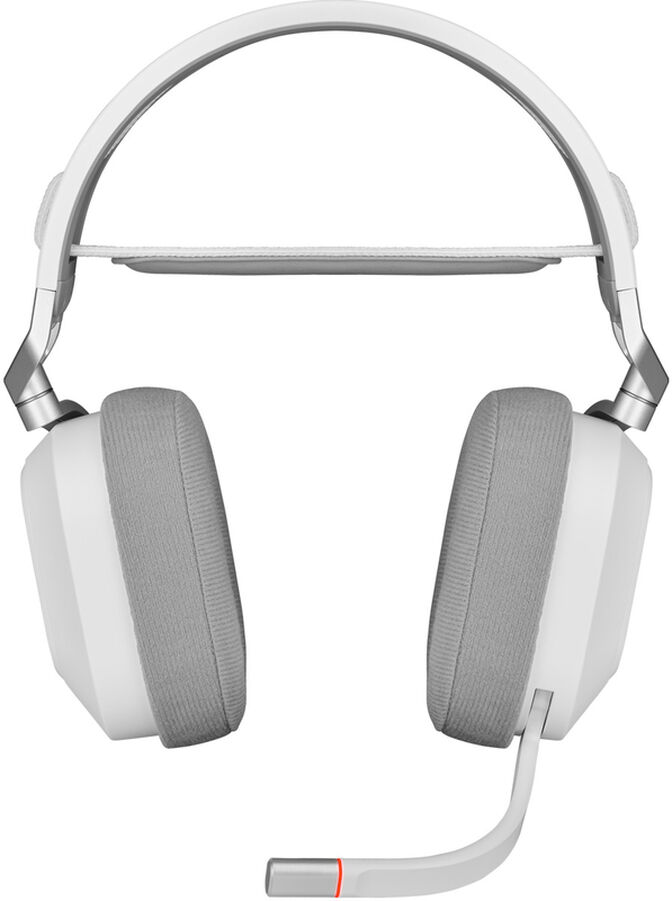 Auriculares Corsair HS80 RGB Wireless Blanco image number 2