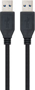 Cable USB 3.0 Nanocable USB-A M/M 2 M Negro image number null