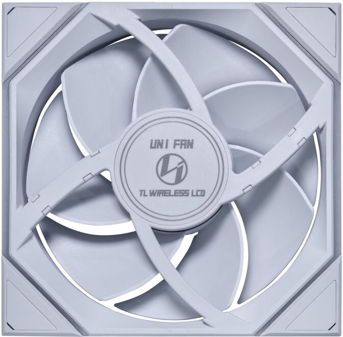 Ventilador Lian Li UNI FAN TL140 LCD Wireless RGB Reverse PWM Blanco 140mm image number 3
