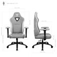 Silla Gaming ThunderX3 EAZE - Loft Grey image number null