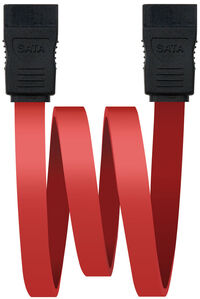 Cable SATA III NanoCable 50 CM Rojo OEM