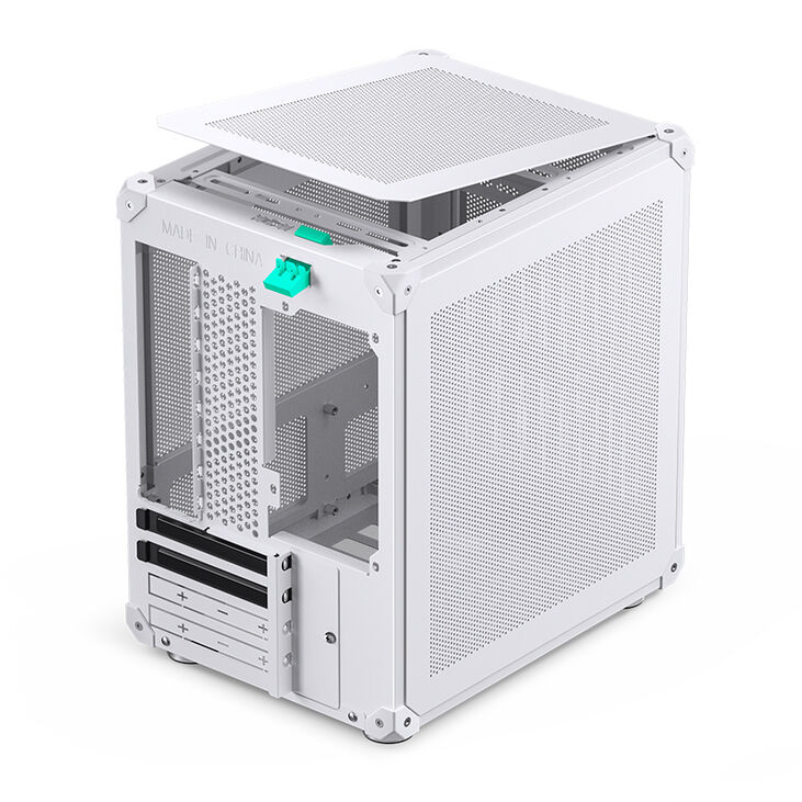 Caja Micro-ATX Jonsbo C6 Blanco image number 6
