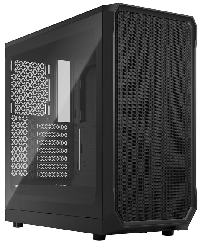 Torre ATX Fractal Design Focus 2 Negro Templado image number 0