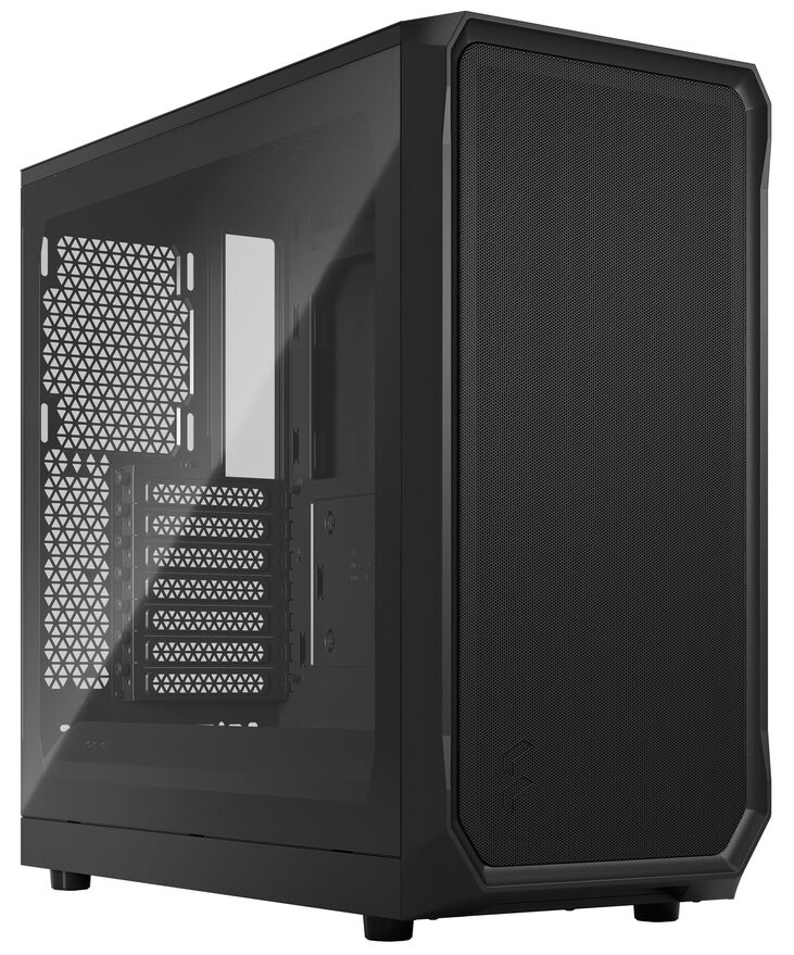 Torre ATX Fractal Design Focus 2 Negro Templado image number 0