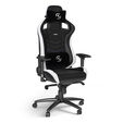 ** B Grade ** Silla noblechairs EPIC - SK Gaming Edition Negro / Blanco / Azul image number null