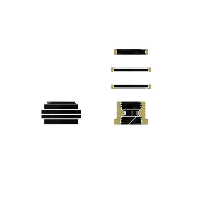 Thermal Grizzly DeltaMate Pass Through Negro image number 1