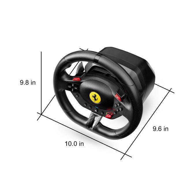 Volante + Pedales Thrustmaster T98-P Ferrari 296 GTB Edition PS5 / PS4 / PC image number 5