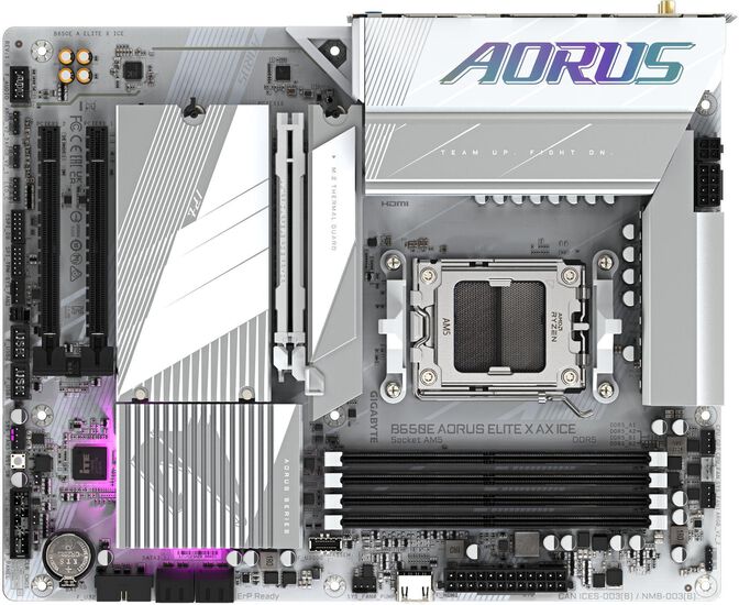 Placa Base Gigabyte B650E Aorus Elite X AX ICE image number 4
