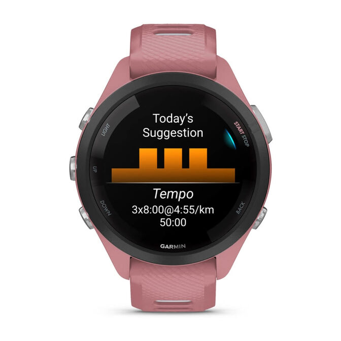 Smartwatch Garmin Forerunner 265S 42mm Rosa/Branco image number 3