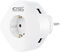 Cargador Tomas NanoCable 2 USB A / 1 USB-C y Tomas integrada
