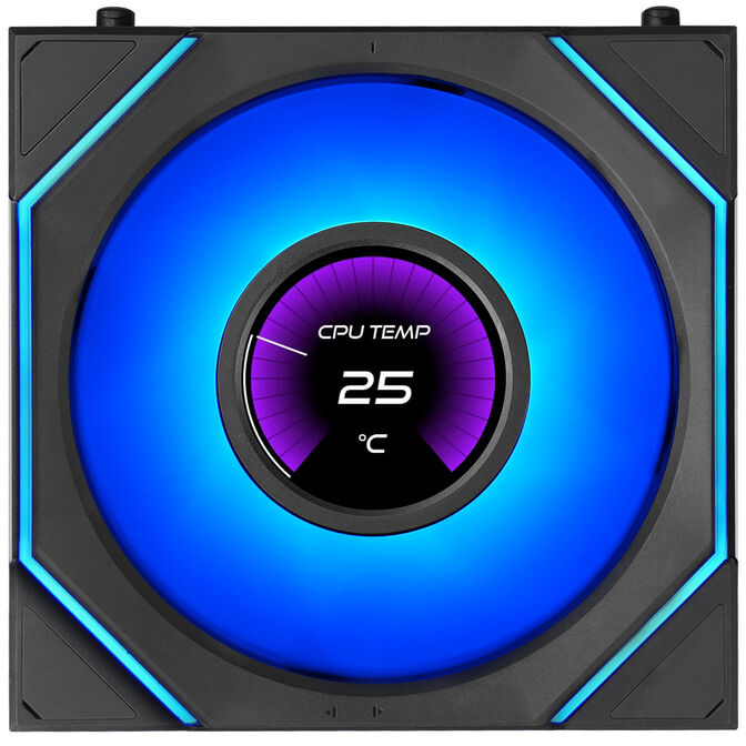 Ventilador Lian Li UNI FAN SL120 LCD Infinity FLEX Wireless Negro 120mm image number 2
