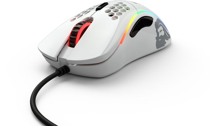 Ratón Gaming Glorious Model D Glossy Blanco image number 2